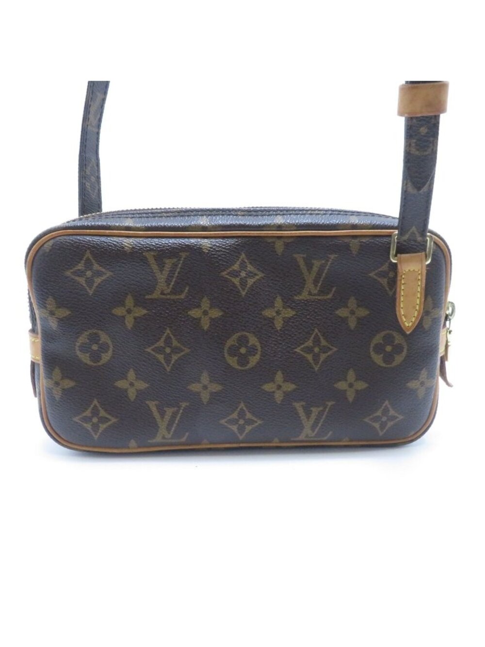 Louis Vuitton Pochette Marly Bandouliere Monogram Shoulder Bag Canvas Brown